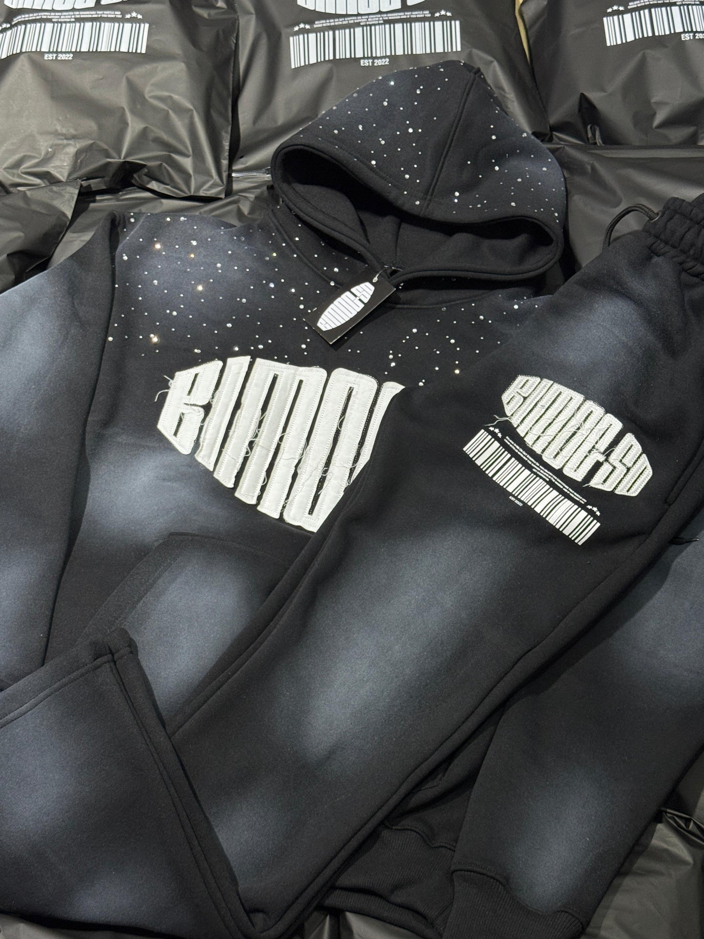 BIMOGSO DIAMOND SET BLACK