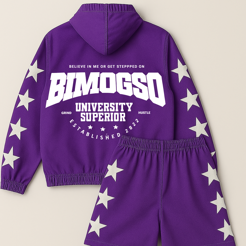 BIMOGSO WINDBREAKER PURPLE