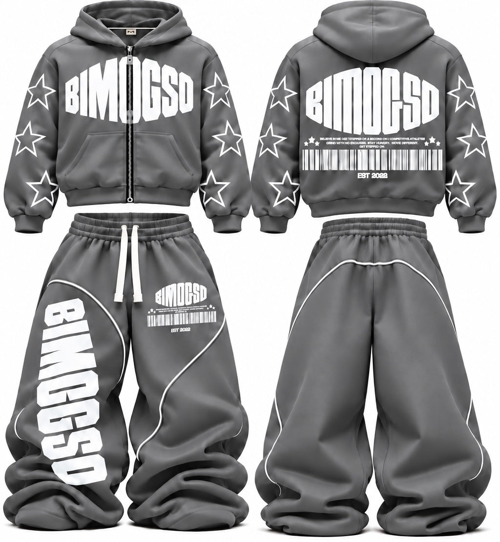 BIMOGSO GREY $TEPPA SET