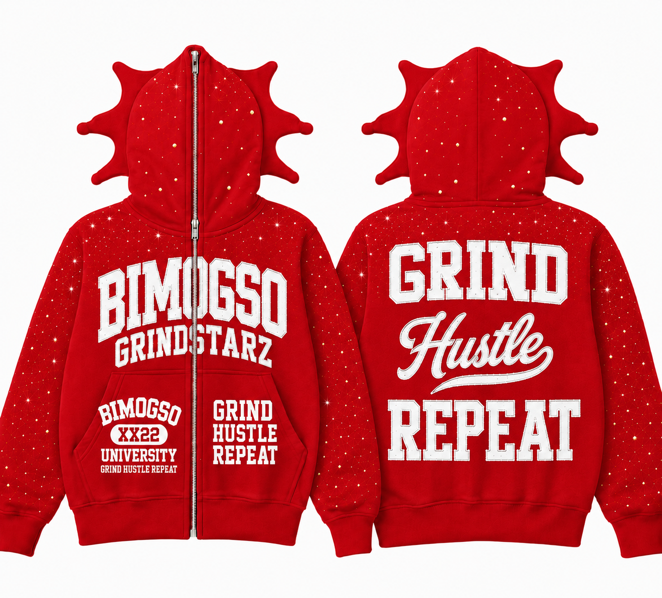 BIMOGSO CHERY RED HOODIE