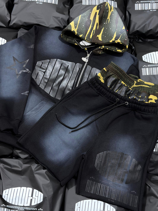 BIMOGSO ZIPPEM UP 2TONE BLACK