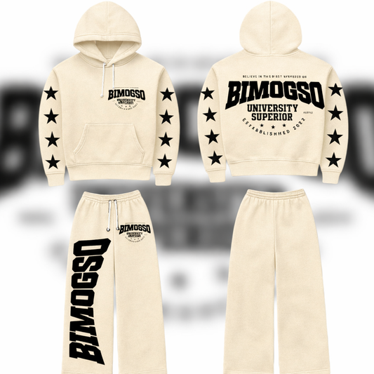 BIMOGSO Diamond Cookie & Creme Hoodie & Oversized Pants