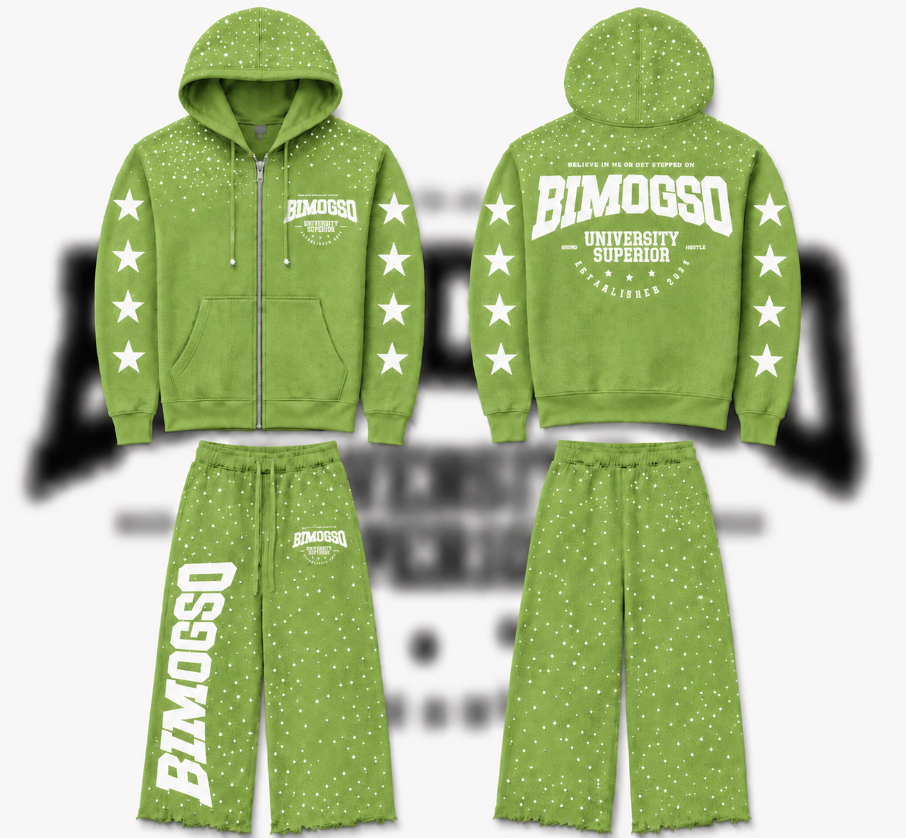 BIMOGSO COSMO HOOPERS JORTS SET