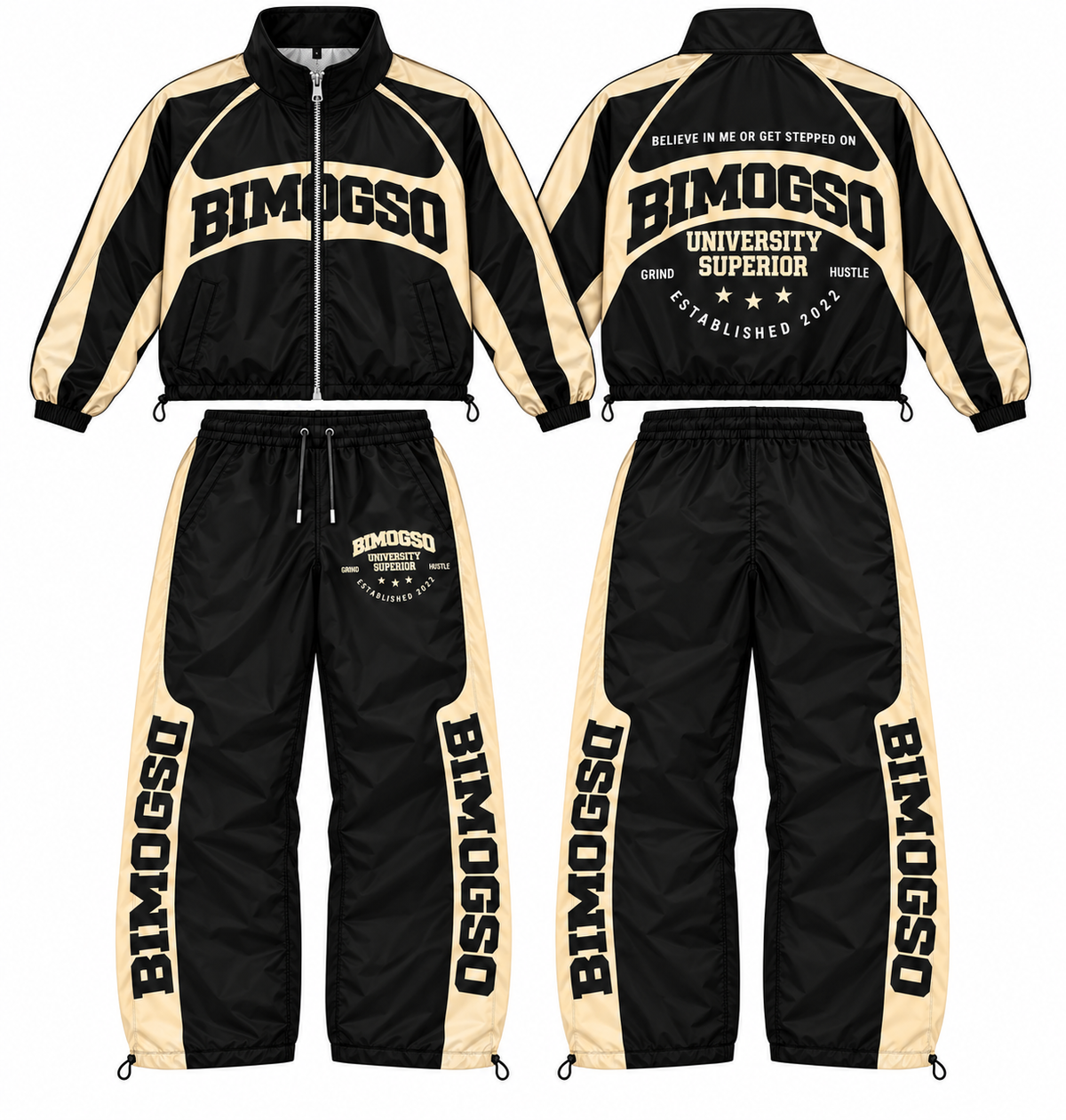 BIMOGSO BLACK WINDBREAKER300