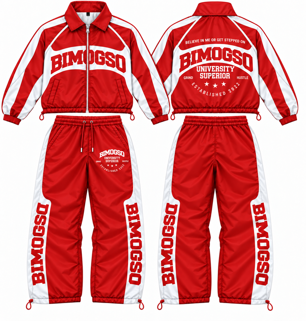 BIMOGSO RED WINDBREAKER300